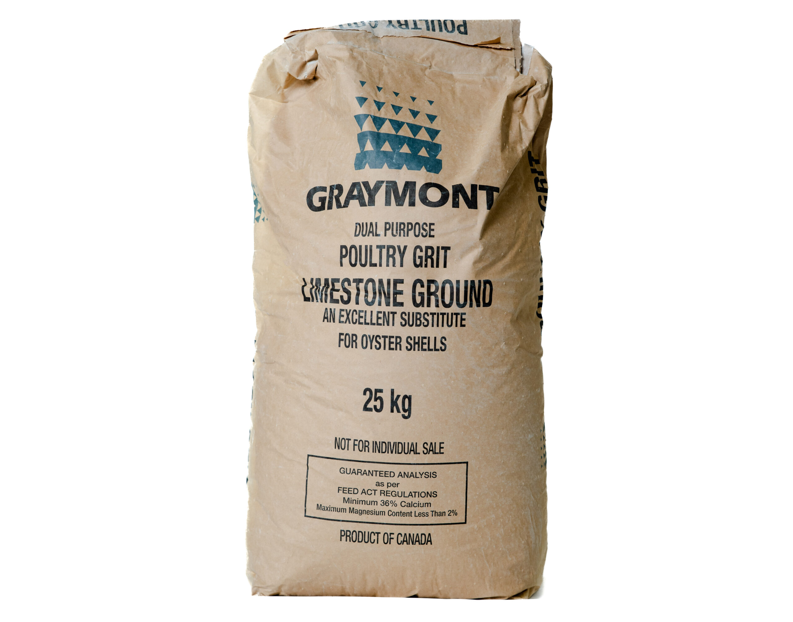 bag of graymont poultry grit