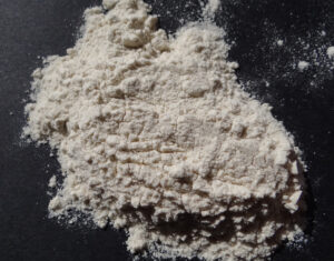 pile of guar gum powder