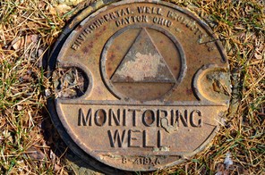 monitoring well manhole cover