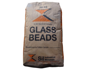 sack of glass beads